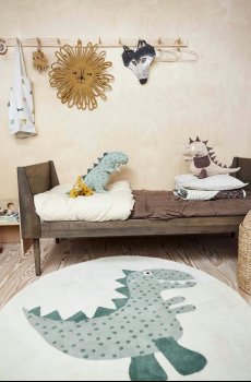 Шерстяной ковёр OYOY Dino 120 cm