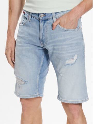 Tommy Jeans Джинсові шорти Ronnie DM0DM16147 Голубий Relaxed Fit Tommy Jeans Джинсові шорти Ronnie DM0DM16147 Голубий Relaxed Fit