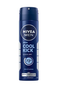 Антиперспирант-спрей NIVEA MEN Заряд прохлады, мужской, 150 мл