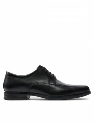 Clarks Туфлі Howard Over 26174925 Чорний Clarks Туфлі Howard Over 26174925 Чорний