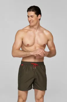 Мужские зеленые плавательные шорты Зеленый M MARC&ANDRE MS23-02