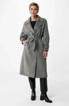 Женское серое пальто Серый XL Mexx MF006804643W-01