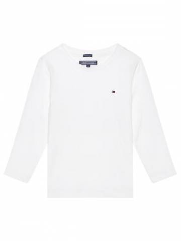 Tommy Hilfiger Блузка Boys Basic Cn Knit L KB0KB04141 Білий Regular Fit Tommy Hilfiger Блузка Boys Basic Cn Knit L KB0KB04141 Білий Regular Fit