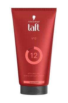 Гель для укладки волос Taft V12 Styling Gel Speed Hold, 150 мл