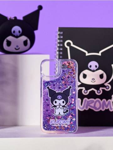 Чохол для iPhone Kuromi - фіолетовий Чохол для iPhone Kuromi - фіолетовий