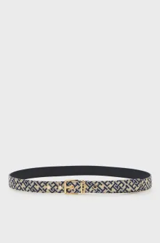 Женский ремень с узором SQUARE 2.5 JACQUARD Разноцветный 75 Tommy Hilfiger AW0AW18894