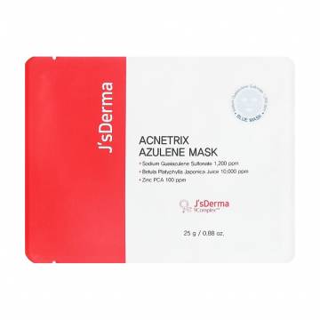 Успокаивающая тканевая маска для лица JsDerma Acnetrix Azulene Mask з азуленом, 25 г Успокаивающая тканевая маска для лица JsDerma Acnetrix Azulene Mask з азуленом, 25 г