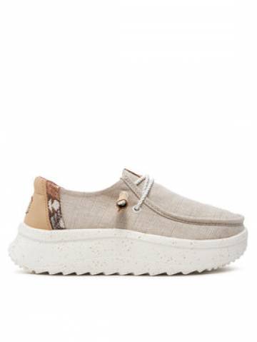 Hey Dude Туфлі Wendy Peak Woven 40413-106 Бежевий Hey Dude Туфлі Wendy Peak Woven 40413-106 Бежевий