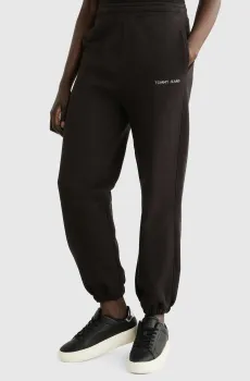 Женские черные спортивные брюки TJW RLX CLASSICS SWEATPANT EXT Черный XS Tommy Jeans DW0DW17309