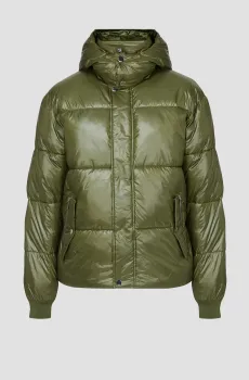 Мужская зеленая куртка Зеленый 54 Karl Lagerfeld 534513.505013;550