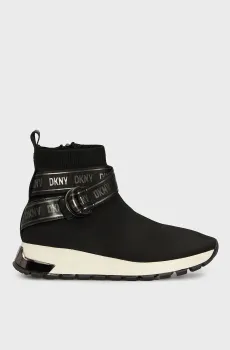 Женские черные полусапоги Черный 37 DKNY K3240382