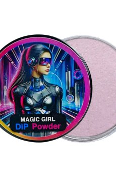 Дип-пудра для ногтей Magic Girl Dip Powder 12 Нежно розовый с шимером, 20 мл