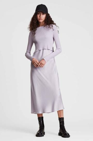 Платье и свитер AllSaints maxi прямое Платье и свитер AllSaints maxi прямое