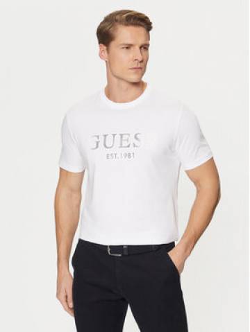 Guess Футболка M5RI12 J1314 Білий Slim Fit Guess Футболка M5RI12 J1314 Білий Slim Fit