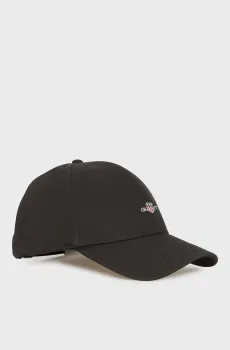 Мужская черная кепка COTTON TWILL CAP Черный ONESIZE Gant 9900001