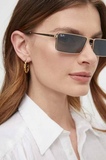 Солнцезащитные очки Ray-Ban цвет золотой Солнцезащитные очки Ray-Ban цвет золотой
