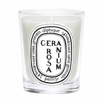 Ароматическая свеча Diptyque Geranium Rosa Scented Candle, 190 г