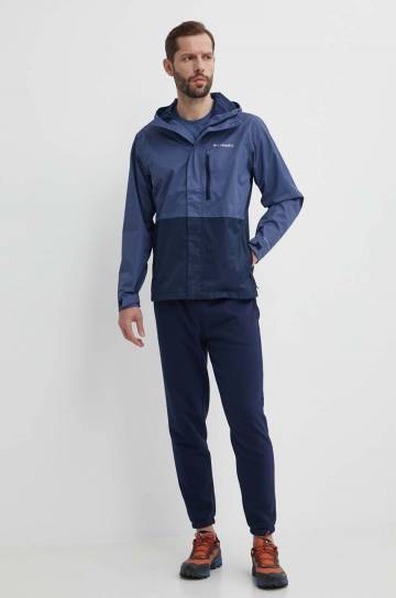 Куртка outdoor Columbia Hikebound цвет синий Куртка outdoor Columbia Hikebound цвет синий