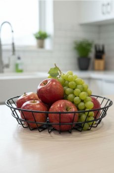 Кошик для їжі - чорний