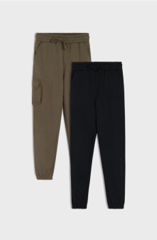 Штани карго 2 pack - пильно-зелений