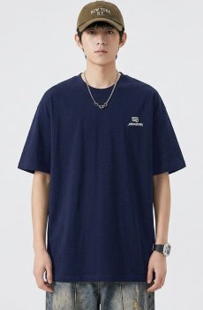 Suo Men Brand Logo Printed T-shirt