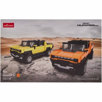Конструктор Rastar Bricks Hummer EV 1:30 Помаранчевий 454 деталі (454.00.88)
