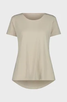 Женская бежевая футболка Бежевый 38 CMP 35N5536-A238