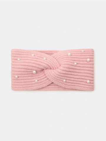 Пов’язка на голову - пастельний рожевий