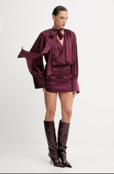 Шёлковое платье Rotate