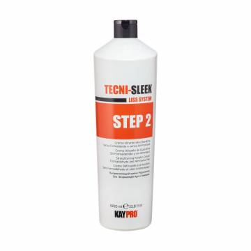 Уценка! Выравнивающий крем для волос KayPro Tecni-Sleek Liss System Step 2 Cream с кератином, 1 л Уценка! Выравнивающий крем для волос KayPro Tecni-Sleek Liss System Step 2 Cream с кератином, 1 л