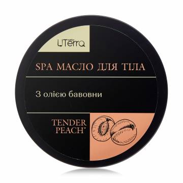 Масло для тела Tender Peach с маслом хлопка UTerra native SPA, 250 мл Масло для тела Tender Peach с маслом хлопка UTerra native SPA, 250 мл