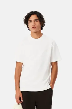 Мужская белая футболка Белый M Lacoste TH197970V