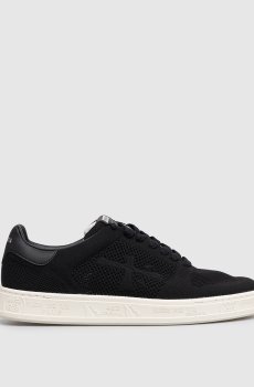 Черные кроссовки Quinn с принтом логотипа