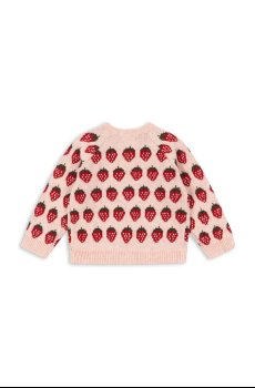 Детский кардиган с добавлением шерсти Konges Sløjd BELOU KNIT CARDIGAN