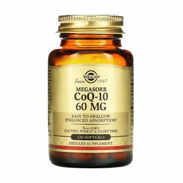 Коэнзим Q10 Solgar CoQ-10, 60 мг, 120 капсул