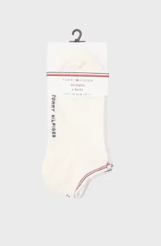 Женские белые носки (2 пары) SNEAKER SHINE Белый 35-38 Tommy Hilfiger 701233234