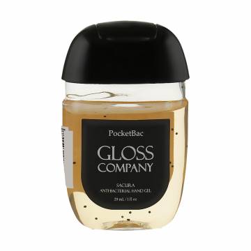 Антисептик для рук Gloss Antibacterisl Hand Gel, Sacura, 29 мл Антисептик для рук Gloss Antibacterisl Hand Gel, Sacura, 29 мл