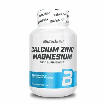 Кальций, цинк и магний BioTech USA Calcium Zinc Magnesium, 100 таблеток Кальций, цинк и магний BioTech USA Calcium Zinc Magnesium, 100 таблеток