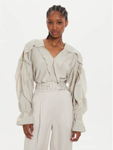 Karen by Simonsen Блузка Penelope 10105048 Бежевий Loose Fit Karen by Simonsen Блузка Penelope 10105048 Бежевий Loose Fit