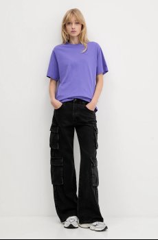 Хлопковая футболка Hugo Blue Vintage Tee_B_1