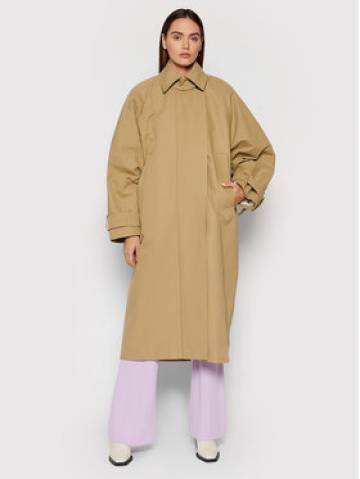 Remain Демісезонний плащ Koko RM937 Бежевий Loose Fit Remain Демісезонний плащ Koko RM937 Бежевий Loose Fit