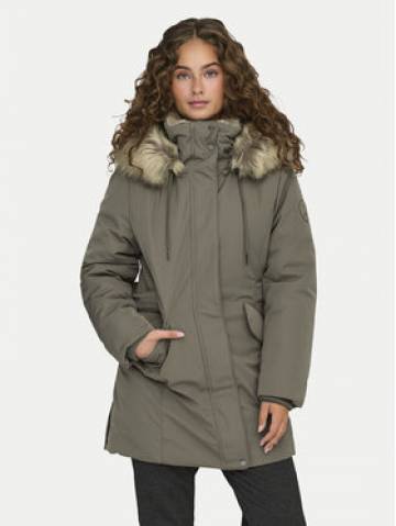 ONLY Куртка парка New Priska 15300627 Сірий Regular Fit ONLY Куртка парка New Priska 15300627 Сірий Regular Fit
