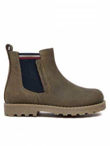 Tommy Hilfiger Черевики T1X5-33700-0124 M Зелений Tommy Hilfiger Черевики T1X5-33700-0124 M Зелений