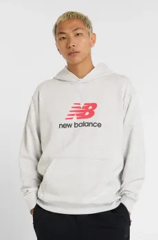 Мужское серое худи Athletics French Terry Серый L New Balance MT51512AHH