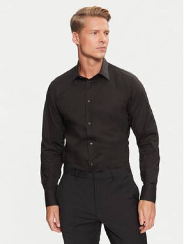 Liu Jo Сорочка QXX007 T2662 Чорний Slim Fit Liu Jo Сорочка QXX007 T2662 Чорний Slim Fit
