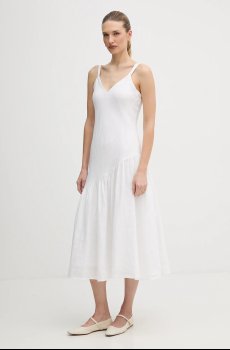 Льняное платье Dkny