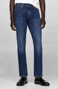 Мужские темно-синие джинсы STRAIGHT DENTON STR BAKER INDIGO Синий 30-32 Tommy Hilfiger MW0MW35713
