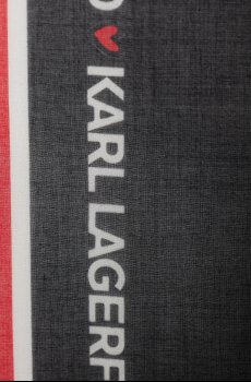Платок с добавлением шелка Karl Lagerfeld IKON VALENTINE