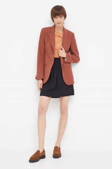 Топ Dkny цвет коричневый Топ Dkny цвет коричневый