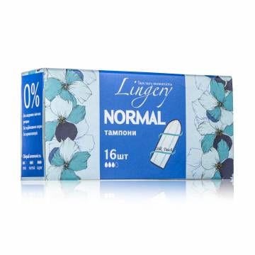 Тампоны Lingery Normal, 16 шт Тампоны Lingery Normal, 16 шт